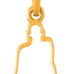22 Ct Gold Plated Silver (92.5% Purity) Spiritual Swami Samarth Pendant Gold-plated Sterling Silver Pendant-image-77