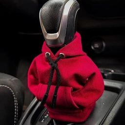 Car Gear Knob Mini Hoodie for Gear Cover Red Car Handbrake Grip-24