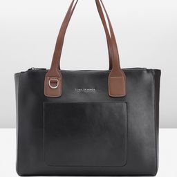 Lino Perros Structured 16 Inch Laptop Shoulder Bag-44