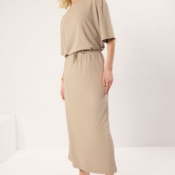 Trendyol Straight Hem Maxi Skirt-image-1