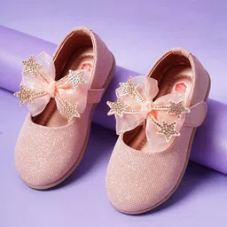 Minesole Girls Embellished Synthetic Leather Ballerinas-image-95