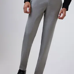 Raymond Slim-Fit Flat Front Formal Trouser-image-21