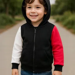 J&JP Boys Colourblocked Hooded Sweatshirt-picture-45