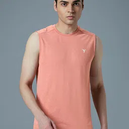 Technosport Self Design Slim Fit Sports Innerwear Vest With Double Cool MVP847TCMSML-image-44