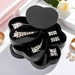 UMAI Black Set of 1 Regular Jewellery Organiser Organisers-52