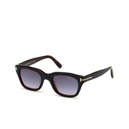Tom Ford Men Blue Lens & Black Square Sunglasses With UV Protected Lens FT0237 52 05B-image-34
