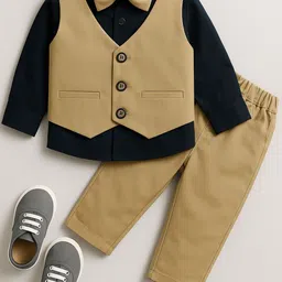 FABMYTRA Boys 3-Piece Single-Breasted Suits-picture-31