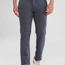 ColorPlus Men Mid-Rise Flat-Front Woven Trousers-image-79