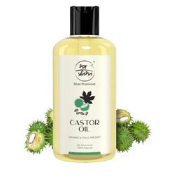 SHAT PRATISHAT Organic & Cold Pressed Castor Oil - 200 ml-54