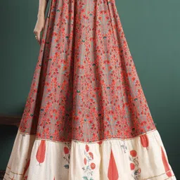 NYPA Printed Flared Maxi Skirts-picture-6