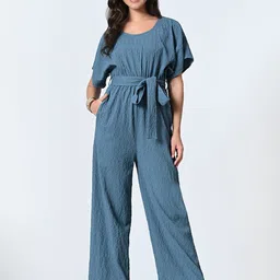 ALL WAYS YOU Women Self Design Basic Jumpsuit-picture-9