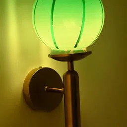 Somil Green Designer Glass Wall Night Lamp-image-71