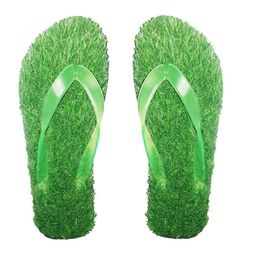 ADJ Men Green Flip Flops-image-62