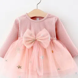 YK Girls Embellished Fit & Flare Dress-picture-41