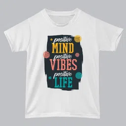 BAESD Kids Typography Printed T-shirt-image-73
