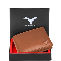 SKINBULL Men Leather Two Fold Wallet-43