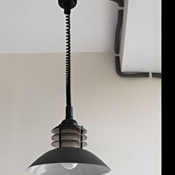 GAUVIK Black Ceiling Lamp-8