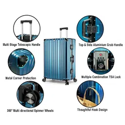 EVERBEST Set Of 2 Hard-Sided Trolley Suitcase image 2