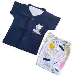 BAESD Boys Printed Shirt with Shorts-image-92