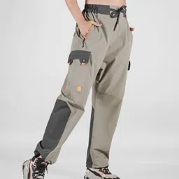 BOMBAY TROOPER Women Relaxed Easy Wash Quick-Dry Stretchable Joggers-image-51