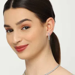 fabula American Diamond Stone-Studded Jewellery Set-53