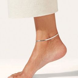 SUBHAGALANKAR Silver-Plated Anklet-18