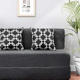 Solis Primus Comfort for all Grey 2 Seater Foam Fold Out Sofa Cum Bed-image-67