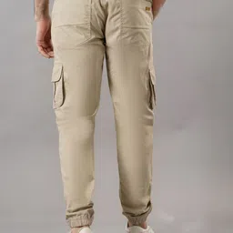 NIVASU Men Mid-Rise Jogger Fit Cotton Cargos Trousers-picture-49