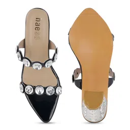 BAESD Embellished Party Block Sandals image 3