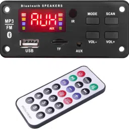 Right Gear Audio Player MP3 Decoder Board 12V Module With Remote. FM, USB & Bluetooth Connectivity. AM0 MP3 Player-image-30