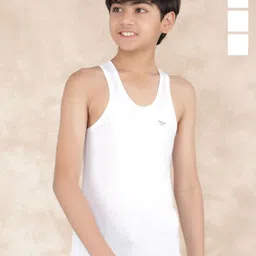 Dollar Boys Pack Of 4 Cotton Undershirt Vests-38