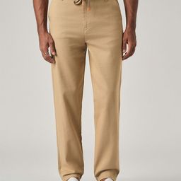 Banana Club Men Linen-Look Cotton Relaxed Fit Cotton Trousers-image-43
