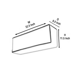 The Furnishing Tree Split AC Cover Set of Indoor and Outdoor Unit Used for 1 Ton Amazon Basics AB20 image 4