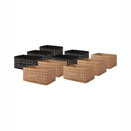 Aura White 10 Piece Regular Drawer Organisers-48