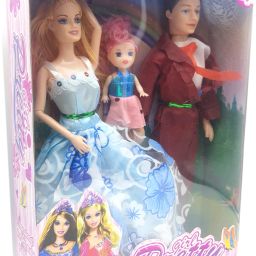 Couple Doll Set for Kids, Girls with Foldable Hands for Baby-34