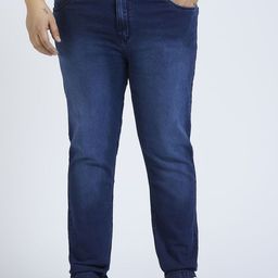 HJ HASASI Men High-Rise Light Fade Stretchable Jeans-image-16