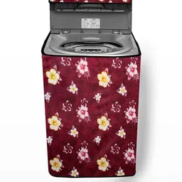 The Furnishing Tree Washing Machine Cover Floral Red Compatible for Samsung 6.5 Kg Fully-Automatic-image-21