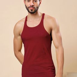 Friskers Men Round Neck Pure Cotton Vest 040725CA-14-image-78