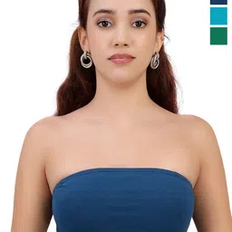 SELFCARE pack of 3 selfcare tube Full Coverage Non-Wired Bandeau Bra-image-45