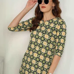 Moda Rapido Women Polyester Straight Kurtis-picture-16