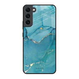 QRIOH Abstract Printed Samsung Galaxy S22 Plus Back Case Mobile Accessories-39