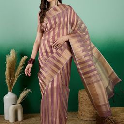 SYS Brand - Shop Your Style Woven Design Zari Pure Silk Saree-image-73