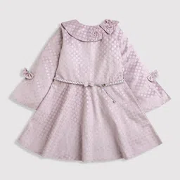 Tiny Girl Print Fit & Flare Dress-image-62