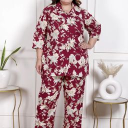 Swasti Women Maroon Clothing Set-image-4