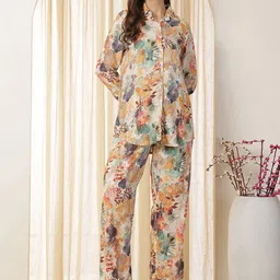 Anouk Printed Shirt & Trousers Co-Ord Set-picture-11