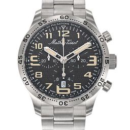 Mathey-Tissot Men Stainless Steel Bracelet Style Straps Analogue Watch H1821CHT3-14