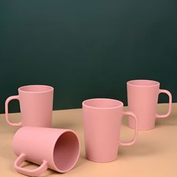 eha Pink Solid Matte Mugs Set of Cups and Mugs-81
