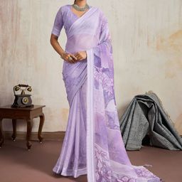Mitera Floral Pure Georgette Saree-picture-6