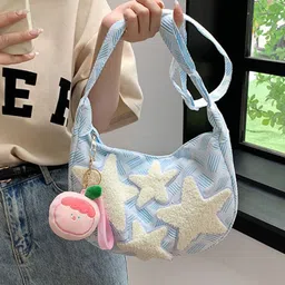 StyleCast x Revolte Printed Hobo Bag with Applique-41