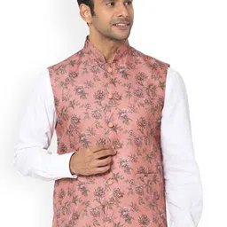 SALWAR STUDIO Digital Printed Nehru Jackets-image-70
